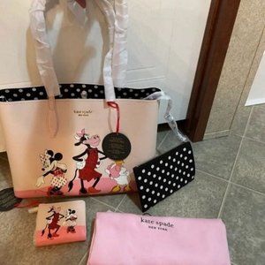 Kate Spade X Disney Clarabelle Purse Set